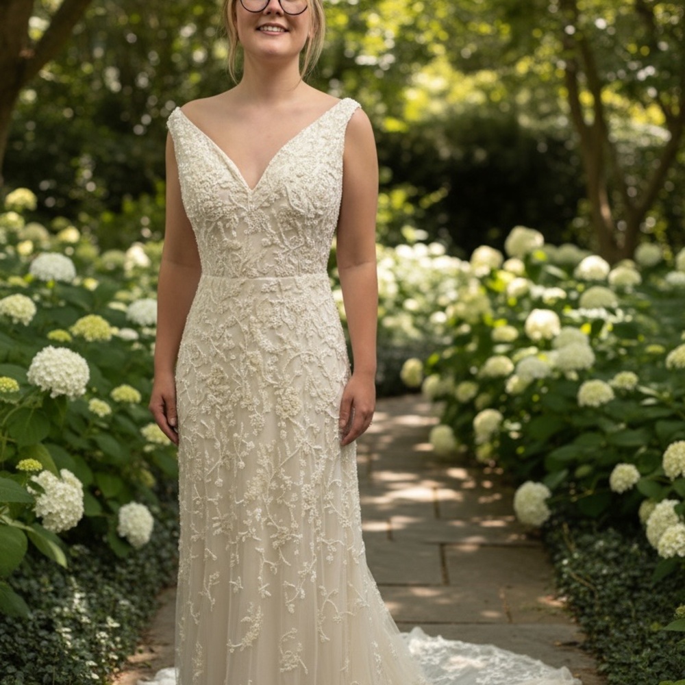 Lotus Threads Wedding Dress